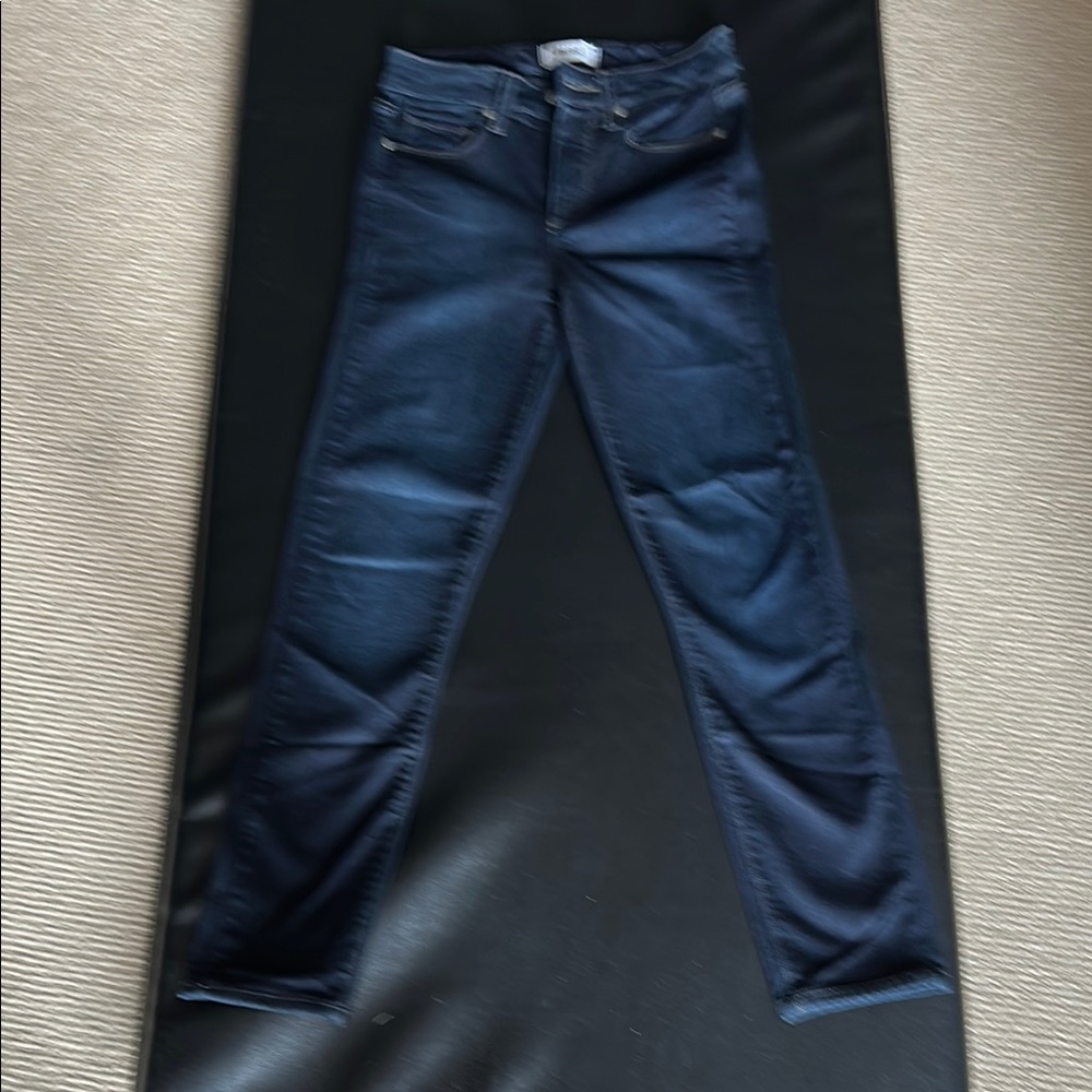 Paige Hoxton Dark Indigo Blue Jeans